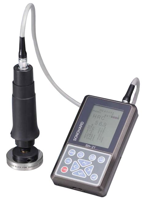 sonohard ultrasonic hardness tester|portable hardness tester for steel.